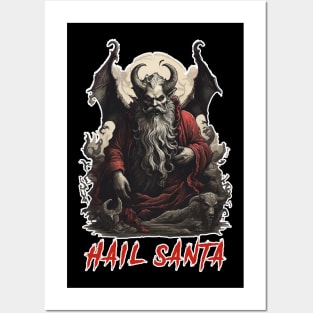 Hail Santa Posters and Art